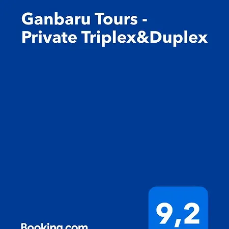 アパート Ganbaru Tours - Private Triplex&duplex